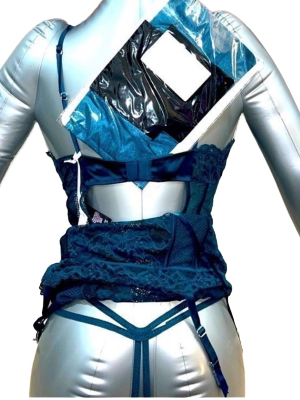 Victoria's Secret
Sheer Lace Garter Slip & Lingerie Set - Picture 10 of 13